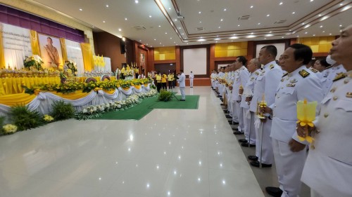 กองยุทธศาสตร์และงบประมาณ เข้าร่วมพิธีเฉลิมพระเกียรติพระบาทสมเด็จพระเจ้าอยู่หัว เนื่องในโอกาสมหามงคลเฉลิมพระเกียรติพระชนพรรษา 6 รอบ 28 กรกฎาคม 2567
