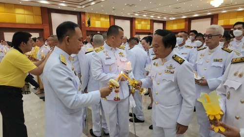 กองยุทธศาสตร์และงบประมาณ เข้าร่วมพิธีเฉลิมพระเกียรติพระบาทสมเด็จพระเจ้าอยู่หัว เนื่องในโอกาสมหามงคลเฉลิมพระเกียรติพระชนพรรษา 6 รอบ 28 กรกฎาคม 2567