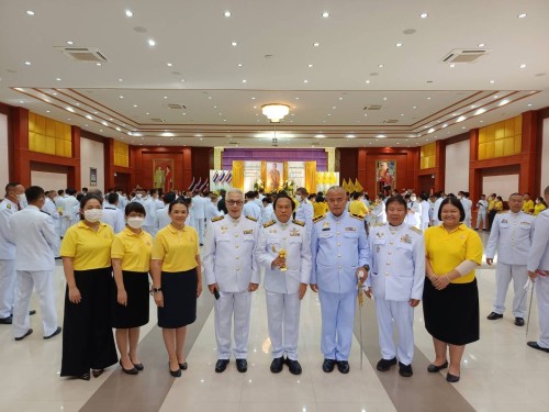 กองยุทธศาสตร์และงบประมาณ เข้าร่วมพิธีเฉลิมพระเกียรติพระบาทสมเด็จพระเจ้าอยู่หัว เนื่องในโอกาสมหามงคลเฉลิมพระเกียรติพระชนพรรษา 6 รอบ 28 กรกฎาคม 2567
