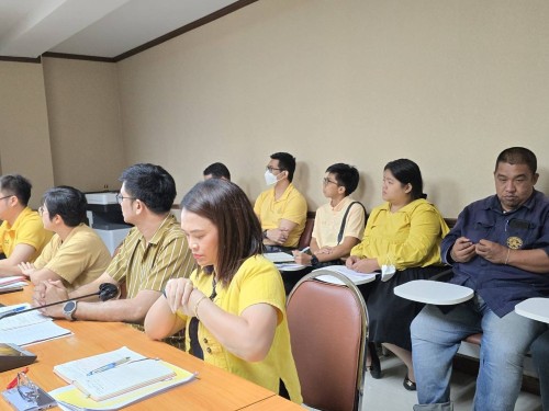 กองยุทธศาสตร์และงบประมาณ จัดประชุมประจำเดือนสิงหาคม ครั้งที่ 7/2567