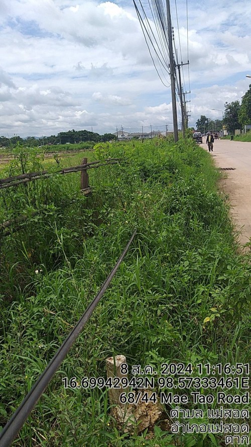 เจ้าหน้าที่กองยุทธศาสตร์และงบประมาณ ดำเนินการตามคำร้องขอตรวจสอบและซ่อมแซมเคเบิ้ลทีวี เพื่อการศึกษาเทศบาลนครแม่สอด ในวันที่ 8 สิงหาคม 2567