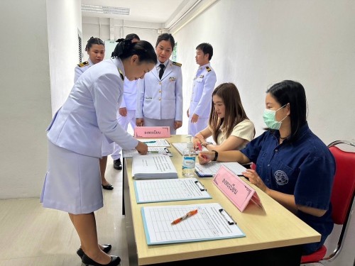 กองยุทธศาสตร์และงบประมาณ จัดบันทึกเทปถวายพระพรชัยมงคล สมเด็จพระนางเจ้าสิริกิติ์ พระบรมราชินีนาถ พระบรมราชชนนีพันปีหลวง เนื่องในโอกาสมงคลที่ทรงเจริญพระชนมพรรษา 92 พรรษา ในวันที่ 12 สิงหาคม 2567