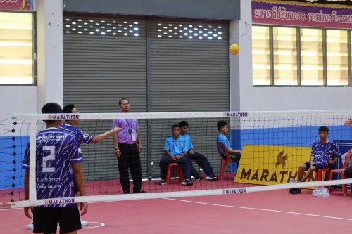 นายกเทศมนตรีนครแม่สอดพร้อมผู้บริหารร่วมให้กำลังใจนักเรียนในสังกัด โครงการจัดส่งนักกีฬาเข้าร่วมแข่งขันกีฬานักเรียนองค์กรปกครองส่วนท้องถิ่น ระดับประเทศ ณ จังหวัดร้อยเอ็ด