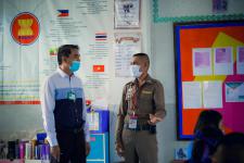 ตรวจเยื่ยมและการจัดการเรียนการสอนของโรงเรียนเทศบาลวัดดอนแก้ว