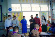 ตรวจเยื่ยมและการจัดการเรียนการสอนของโรงเรียนเทศบาลวัดดอนแก้ว