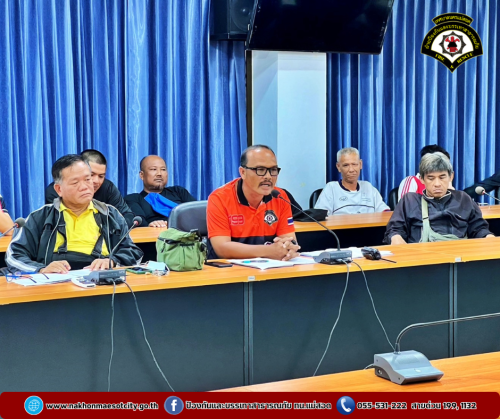 ดับเพลิงนครแม่สอด จัดประชุมประจำเดือนสิงหาคม ครั้งที่ 5/2567