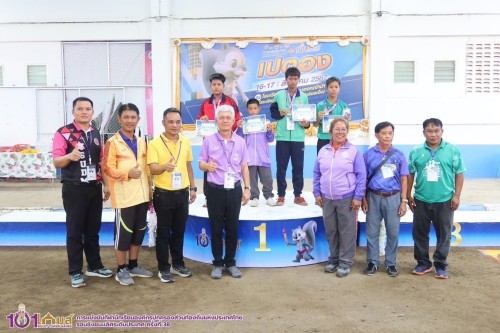 เทศบาลนครแม่สอดขอแสดงความยินดีกับคณะครูและนักเรียนที่คว้ารางวัลการแข่งขันกีฬานักเรียนองค์กรปกครองส่วนท้องถิ่นแห่งประเทศไทย รอบชิงชนะเลิศระดับประเทศ “หอโหวด 101 เกมส์” 