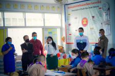 ตรวจเยื่ยมและการจัดการเรียนการสอนของโรงเรียนเทศบาลวัดดอนแก้ว