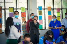 ตรวจเยื่ยมและการจัดการเรียนการสอนของโรงเรียนเทศบาลวัดดอนแก้ว