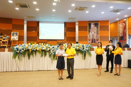 เทศบาลนครแม่สอดจัดกิจกรรมโครงการทุนการศึกษาสำหรับนักศึกษาและการให้ความช่วยเหลือนักเรียนในเขตเทศบาลนครแม่สอด ประจำปีงบประมาณ 2567