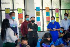 ตรวจเยื่ยมและการจัดการเรียนการสอนของโรงเรียนเทศบาลวัดดอนแก้ว