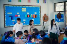 ตรวจเยื่ยมและการจัดการเรียนการสอนของโรงเรียนเทศบาลวัดดอนแก้ว