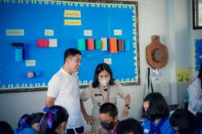 ตรวจเยื่ยมและการจัดการเรียนการสอนของโรงเรียนเทศบาลวัดดอนแก้ว