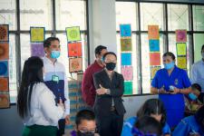 ตรวจเยื่ยมและการจัดการเรียนการสอนของโรงเรียนเทศบาลวัดดอนแก้ว