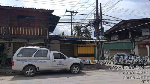 เจ้าหน้าที่กองยุทธศาสตร์และงบประมาณ ดำเนินการตามคำร้องเพื่อขอซ่อมแซมเคเบิ้ลทีวี เพื่อการศึกษาเทศบาลนครแม่สอด