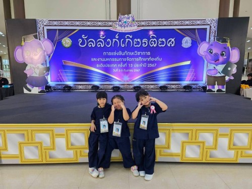 รายงานผลการแข่งขันทักษะวิชาการ  และงานมหกรรมการจัดการศึกษาท้องถิ่นระดับประเทศ ครั้งที่13 ป ระจำปี 2567 ณ จังหวัดเชียงราย