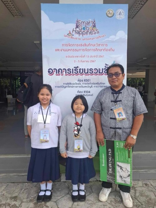 รายงานผลการแข่งขันทักษะวิชาการ  และงานมหกรรมการจัดการศึกษาท้องถิ่นระดับประเทศ ครั้งที่13 ป ระจำปี 2567 ณ จังหวัดเชียงราย