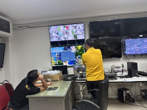 เจ้าหน้าที่กองยุทธศาสตร์และงบประมาณ ดำเนินการตามคำขอใช้ข้อมูลจากกล้องวงจรปิด