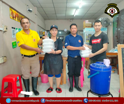 "ฟ้าโภชนา สนับสนุนด้วยใจ สู้ภัยน้ำท่วม" ส่งต่อความห่วงใย ช่วยผู้ประสบภัยนครแม่สอด