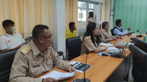 ต้อนรับคณะจาก กรมควมคุมโรคกองระบาดวิทยา ร่วมกับศูนย์ความร่วมมือไทย - สหรัฐ ด้านสาธารณสุข