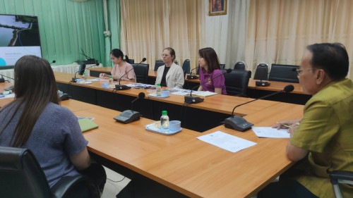 ต้อนรับคณะจาก กรมควมคุมโรคกองระบาดวิทยา ร่วมกับศูนย์ความร่วมมือไทย - สหรัฐ ด้านสาธารณสุข