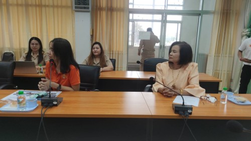 ต้อนรับคณะจาก กรมควมคุมโรคกองระบาดวิทยา ร่วมกับศูนย์ความร่วมมือไทย - สหรัฐ ด้านสาธารณสุข