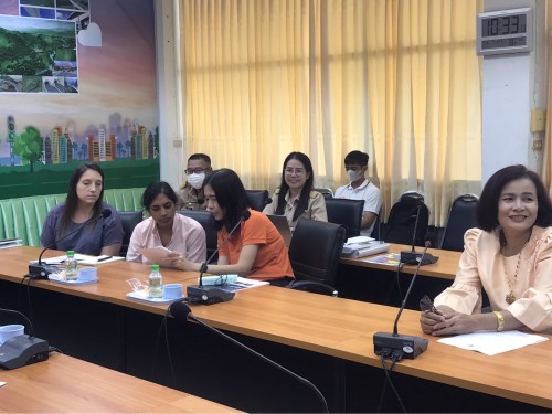 ต้อนรับคณะจาก กรมควมคุมโรคกองระบาดวิทยา ร่วมกับศูนย์ความร่วมมือไทย - สหรัฐ ด้านสาธารณสุข