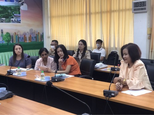 ต้อนรับคณะจาก กรมควมคุมโรคกองระบาดวิทยา ร่วมกับศูนย์ความร่วมมือไทย - สหรัฐ ด้านสาธารณสุข