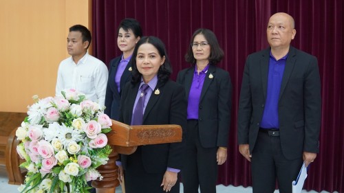 เทศบาลนครแม่สอดเข้าร่วมประชุมคณะกรรมการผู้ดูแลระบบระดับตำบล เพื่อแก้ไขปัญหาเด็กและเยาวชนนอกระบบการศึกษาให้กลายเป็นศูนย์ (Tak Zero Dropout) จังหวัดตาก (ระดับตำบล)