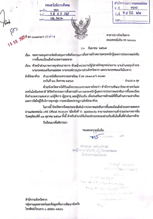 ข่าวสารกองสวัสดิการสังคม