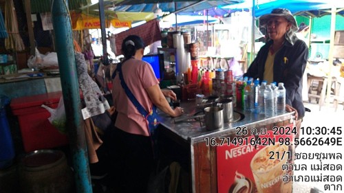 เจ้าหน้าที่กองยุทธศาสตร์และงบประมาณ ดำเนินการตามคำร้องขอตรวจสอบและซ่อมแซมเคเบิ้ลทีวี เพื่อการศึกษาเทศบาลนครแม่สอด