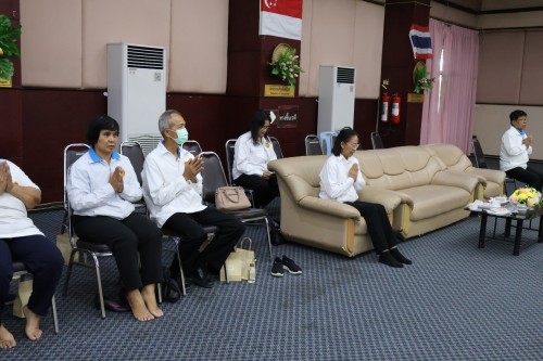 กองการเจ้าหน้าที่ จัดโครงการฝึกอบรมส่งเสริมคุณธรรมจริยธรรมบุคลากรในสังกัดเทศบาลนครแม่สอด 