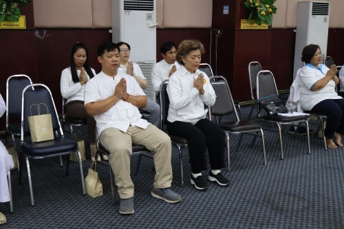 กองการเจ้าหน้าที่ จัดโครงการฝึกอบรมส่งเสริมคุณธรรมจริยธรรมบุคลากรในสังกัดเทศบาลนครแม่สอด 