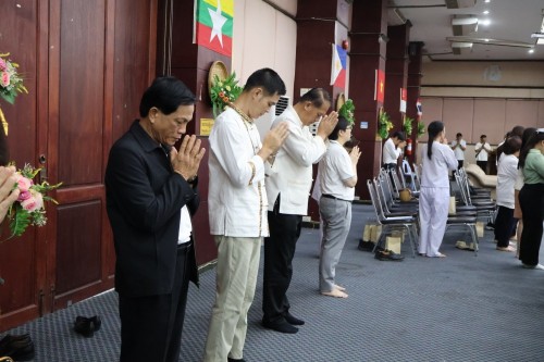 กองการเจ้าหน้าที่ จัดโครงการฝึกอบรมส่งเสริมคุณธรรมจริยธรรมบุคลากรในสังกัดเทศบาลนครแม่สอด 
