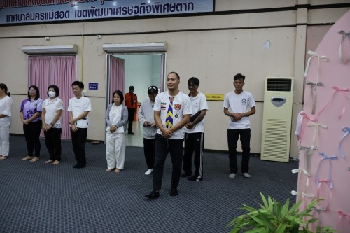 กองการเจ้าหน้าที่ จัดโครงการฝึกอบรมส่งเสริมคุณธรรมจริยธรรมบุคลากรในสังกัดเทศบาลนครแม่สอด 