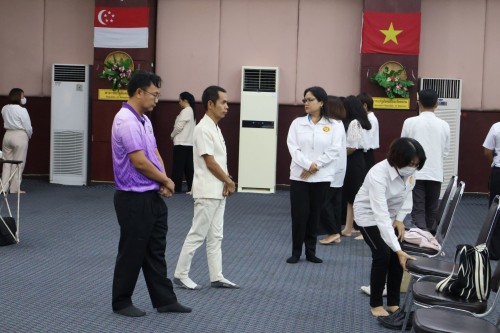 กองการเจ้าหน้าที่ จัดโครงการฝึกอบรมส่งเสริมคุณธรรมจริยธรรมบุคลากรในสังกัดเทศบาลนครแม่สอด 