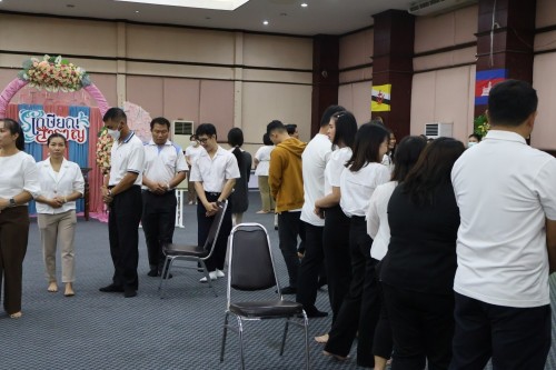 กองการเจ้าหน้าที่ จัดโครงการฝึกอบรมส่งเสริมคุณธรรมจริยธรรมบุคลากรในสังกัดเทศบาลนครแม่สอด 