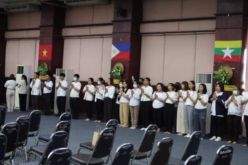 กองการเจ้าหน้าที่ จัดโครงการฝึกอบรมส่งเสริมคุณธรรมจริยธรรมบุคลากรในสังกัดเทศบาลนครแม่สอด 