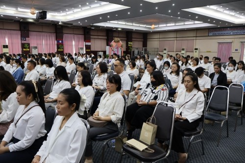 กองการเจ้าหน้าที่ จัดโครงการฝึกอบรมส่งเสริมคุณธรรมจริยธรรมบุคลากรในสังกัดเทศบาลนครแม่สอด 