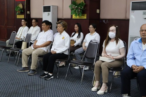 กองการเจ้าหน้าที่ จัดโครงการฝึกอบรมส่งเสริมคุณธรรมจริยธรรมบุคลากรในสังกัดเทศบาลนครแม่สอด 