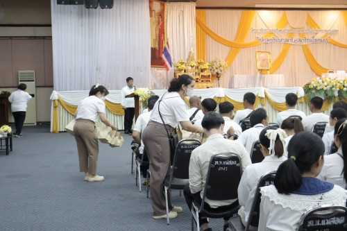 กองการเจ้าหน้าที่ จัดโครงการฝึกอบรมส่งเสริมคุณธรรมจริยธรรมบุคลากรในสังกัดเทศบาลนครแม่สอด 