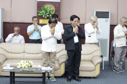 กองการเจ้าหน้าที่ จัดโครงการฝึกอบรมส่งเสริมคุณธรรมจริยธรรมบุคลากรในสังกัดเทศบาลนครแม่สอด 