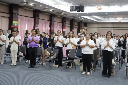 กองการเจ้าหน้าที่ จัดโครงการฝึกอบรมส่งเสริมคุณธรรมจริยธรรมบุคลากรในสังกัดเทศบาลนครแม่สอด 