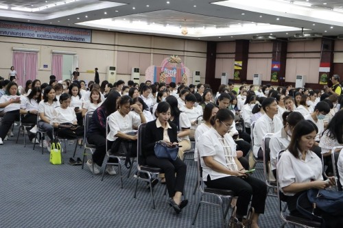 กองการเจ้าหน้าที่ จัดโครงการฝึกอบรมส่งเสริมคุณธรรมจริยธรรมบุคลากรในสังกัดเทศบาลนครแม่สอด 