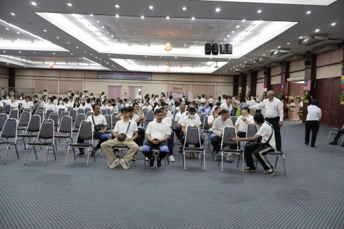 กองการเจ้าหน้าที่ จัดโครงการฝึกอบรมส่งเสริมคุณธรรมจริยธรรมบุคลากรในสังกัดเทศบาลนครแม่สอด 