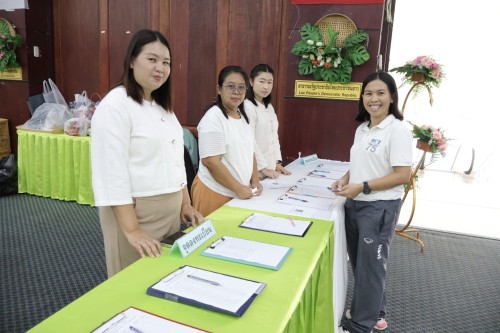 กองการเจ้าหน้าที่ จัดโครงการฝึกอบรมส่งเสริมคุณธรรมจริยธรรมบุคลากรในสังกัดเทศบาลนครแม่สอด 