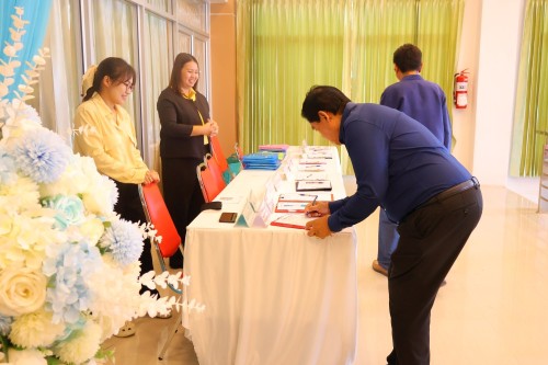 กองการเจ้าหน้าที่ จัดงาน โครงการอบรมเชิงปฏิบัติการพนักงานครูและบุคลากรทางการศึกษา ประจำปีงบประมาณ 2567