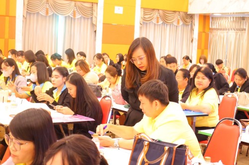 กองการเจ้าหน้าที่ จัดงาน โครงการอบรมเชิงปฏิบัติการพนักงานครูและบุคลากรทางการศึกษา ประจำปีงบประมาณ 2567