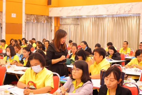 กองการเจ้าหน้าที่ จัดงาน โครงการอบรมเชิงปฏิบัติการพนักงานครูและบุคลากรทางการศึกษา ประจำปีงบประมาณ 2567