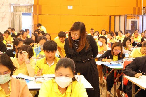 กองการเจ้าหน้าที่ จัดงาน โครงการอบรมเชิงปฏิบัติการพนักงานครูและบุคลากรทางการศึกษา ประจำปีงบประมาณ 2567